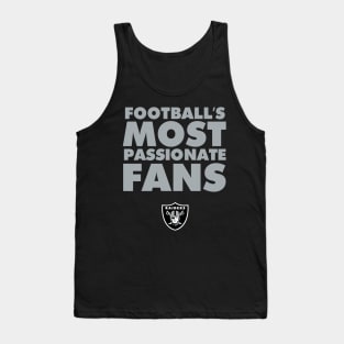 Raider Nation: Football's Most Passionate Fans! Tank Top